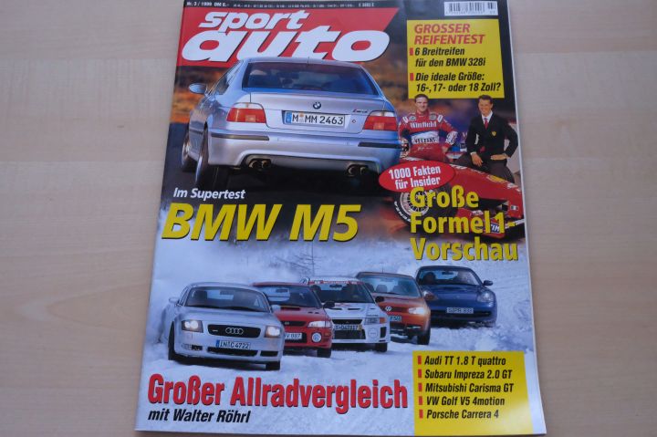 Deckblatt Sport Auto (03/1999)